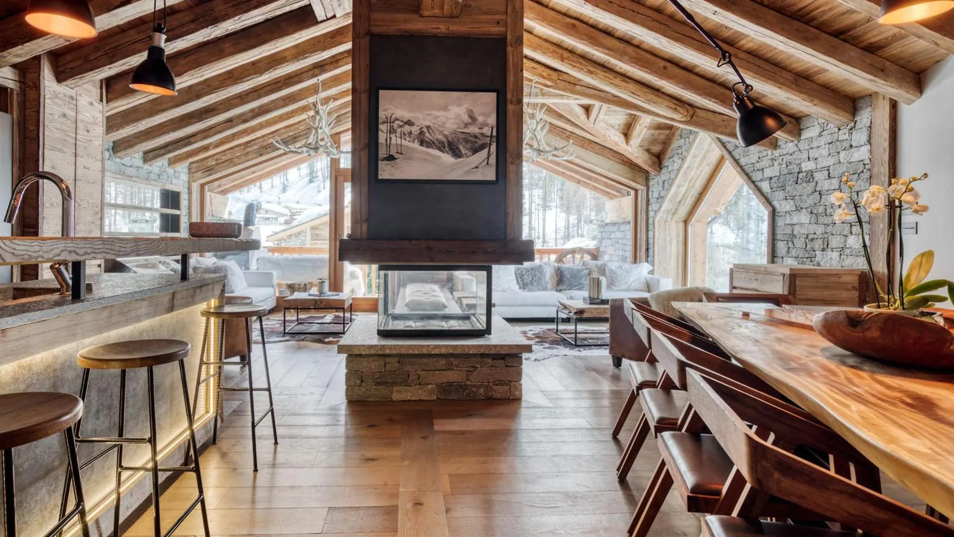 Chalet De Luxe Avec Piscine, Sauna, Hammam, Cinema Et Salle De Jeu - Fr-1-694-3 Val-d'Isere France